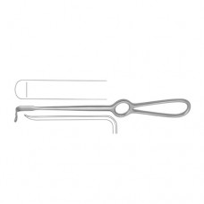 Obwegeser Soft Tissue Retractor Bent Upwards Stainless Steel, 24 cm - 9 1/2" Blade Size 10 x 42 mm 